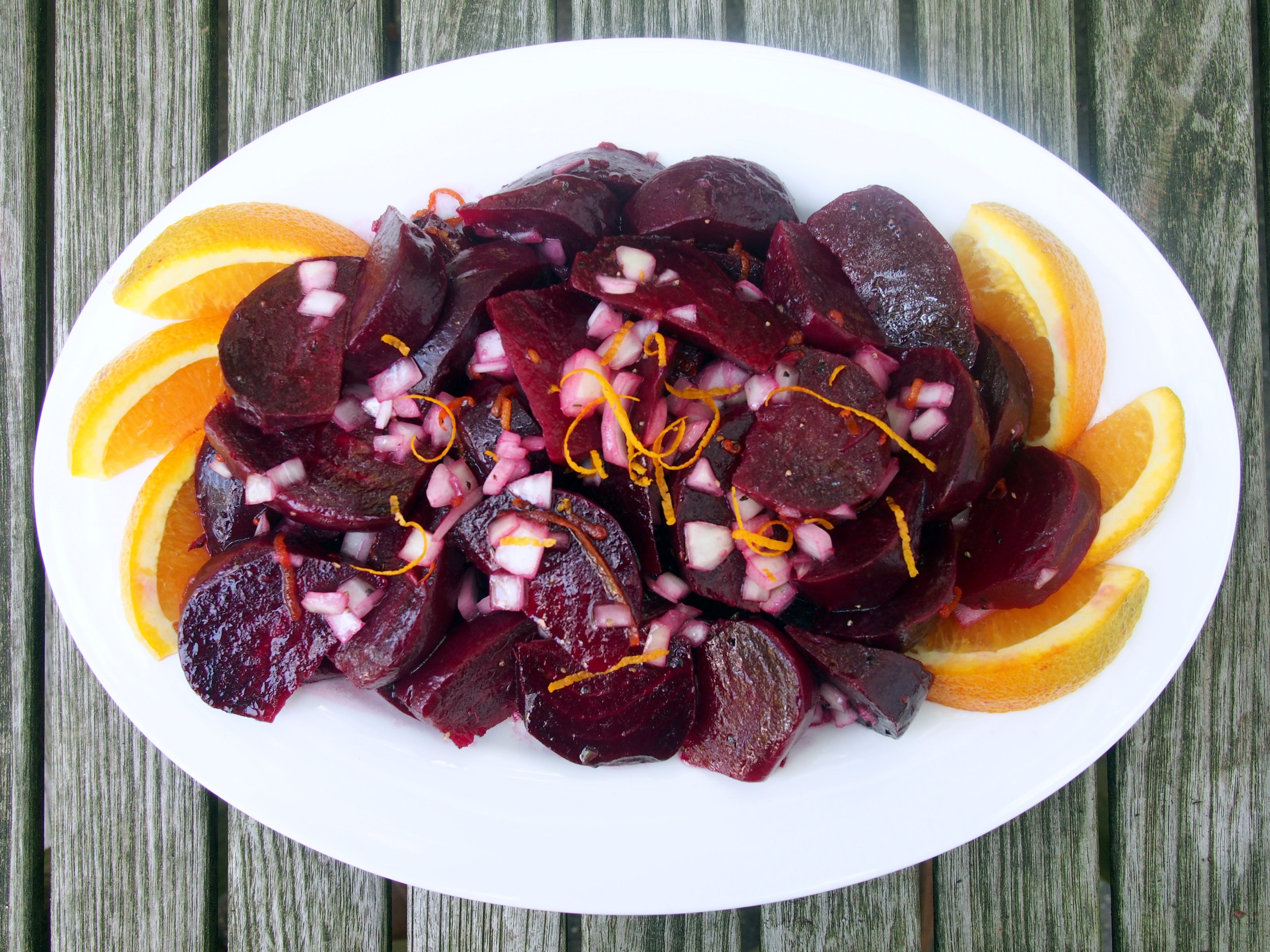 BEET AND ORANGE SALAD
