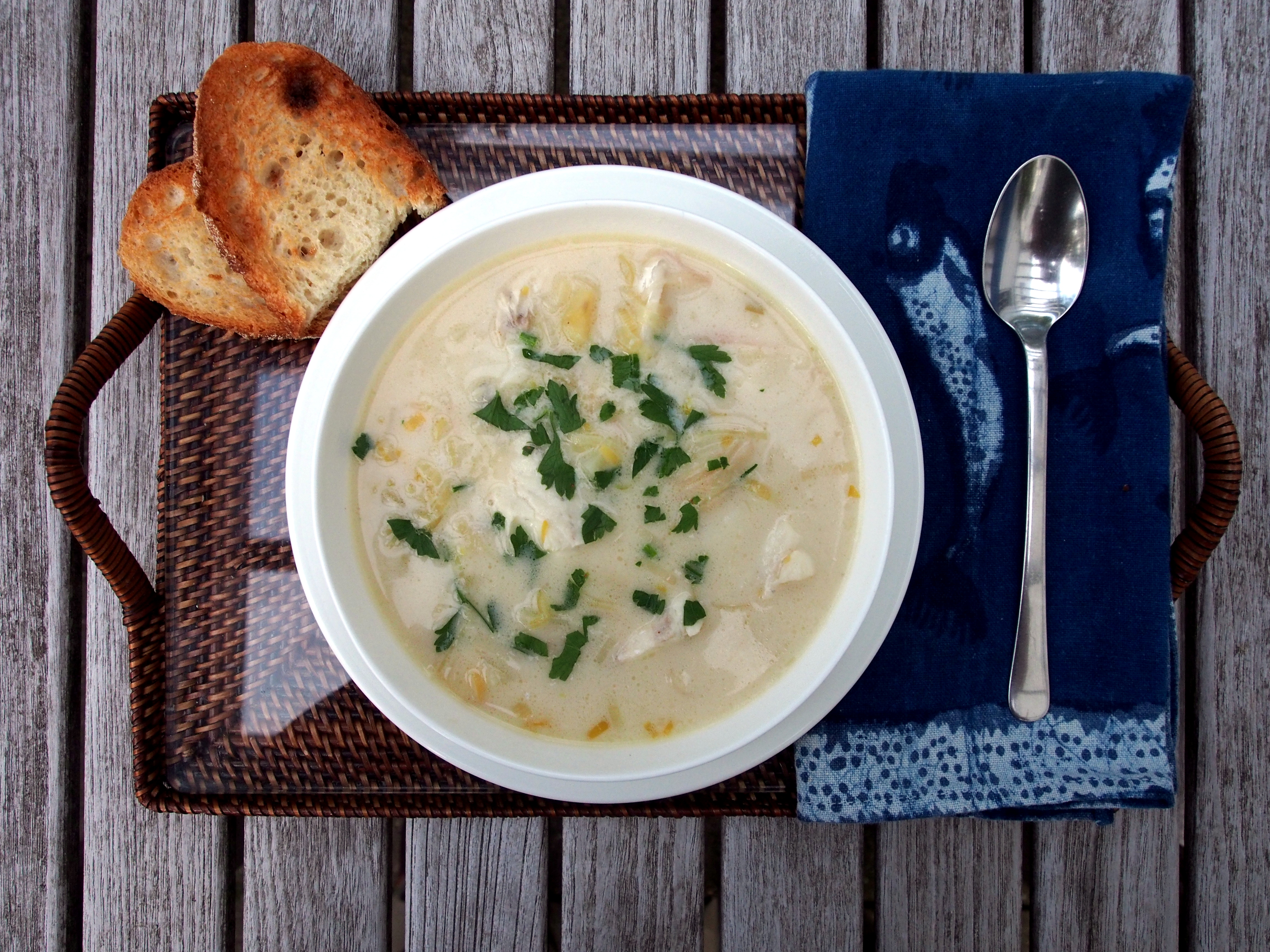 NEW ENGLAND FISH CHOWDER