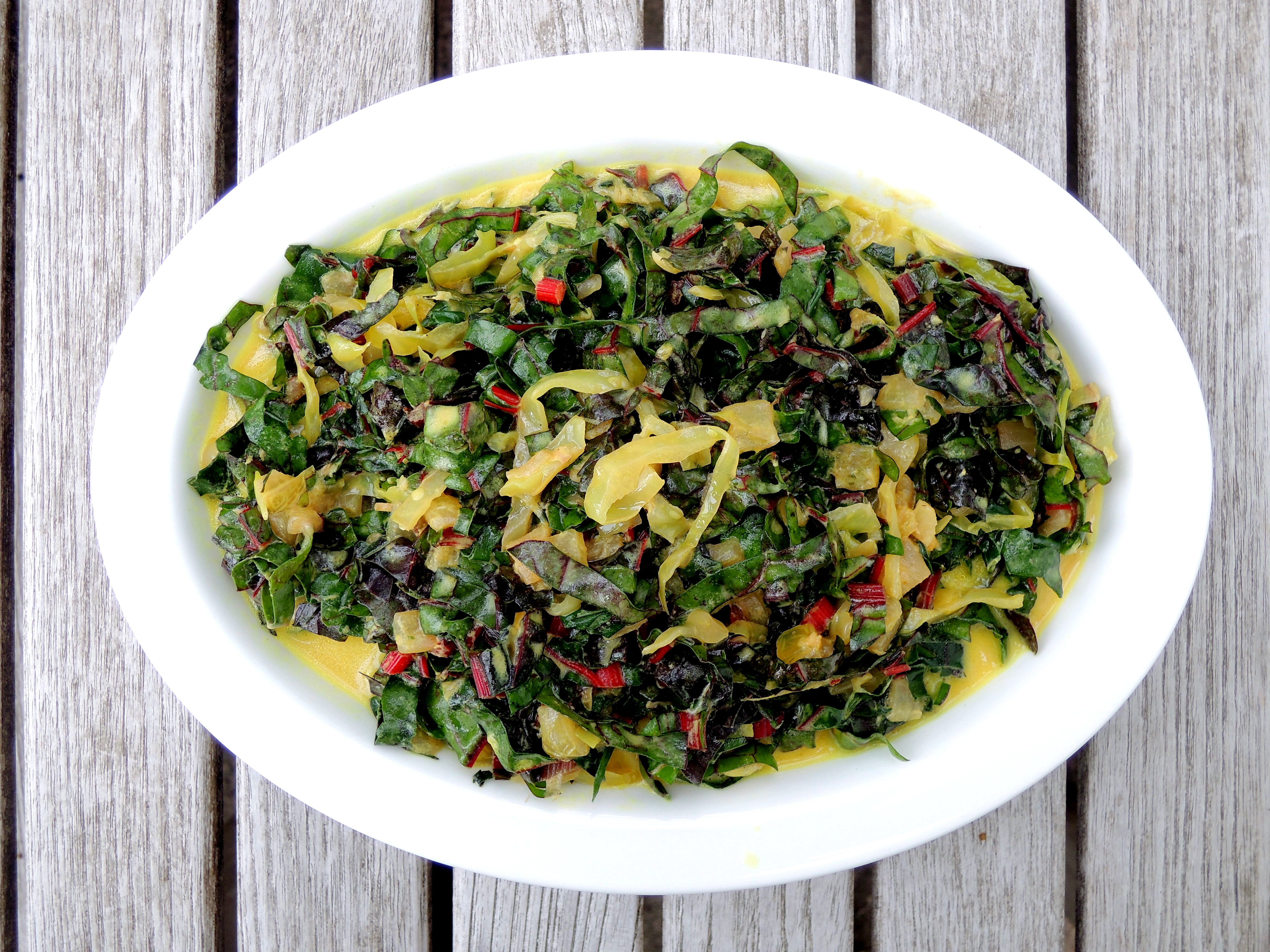 CREAMED SWISS CHARD
