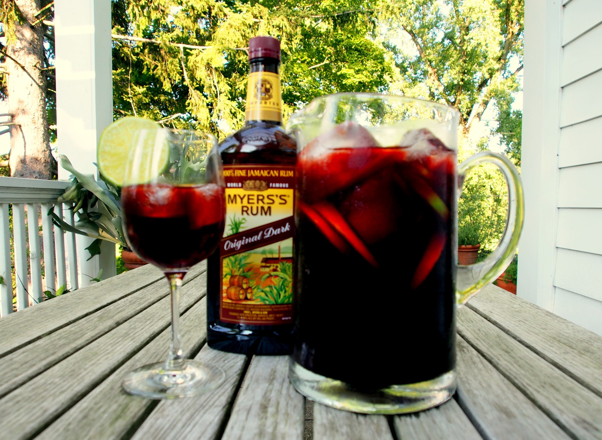 JAMAICAN SORREL RUM PUNCH