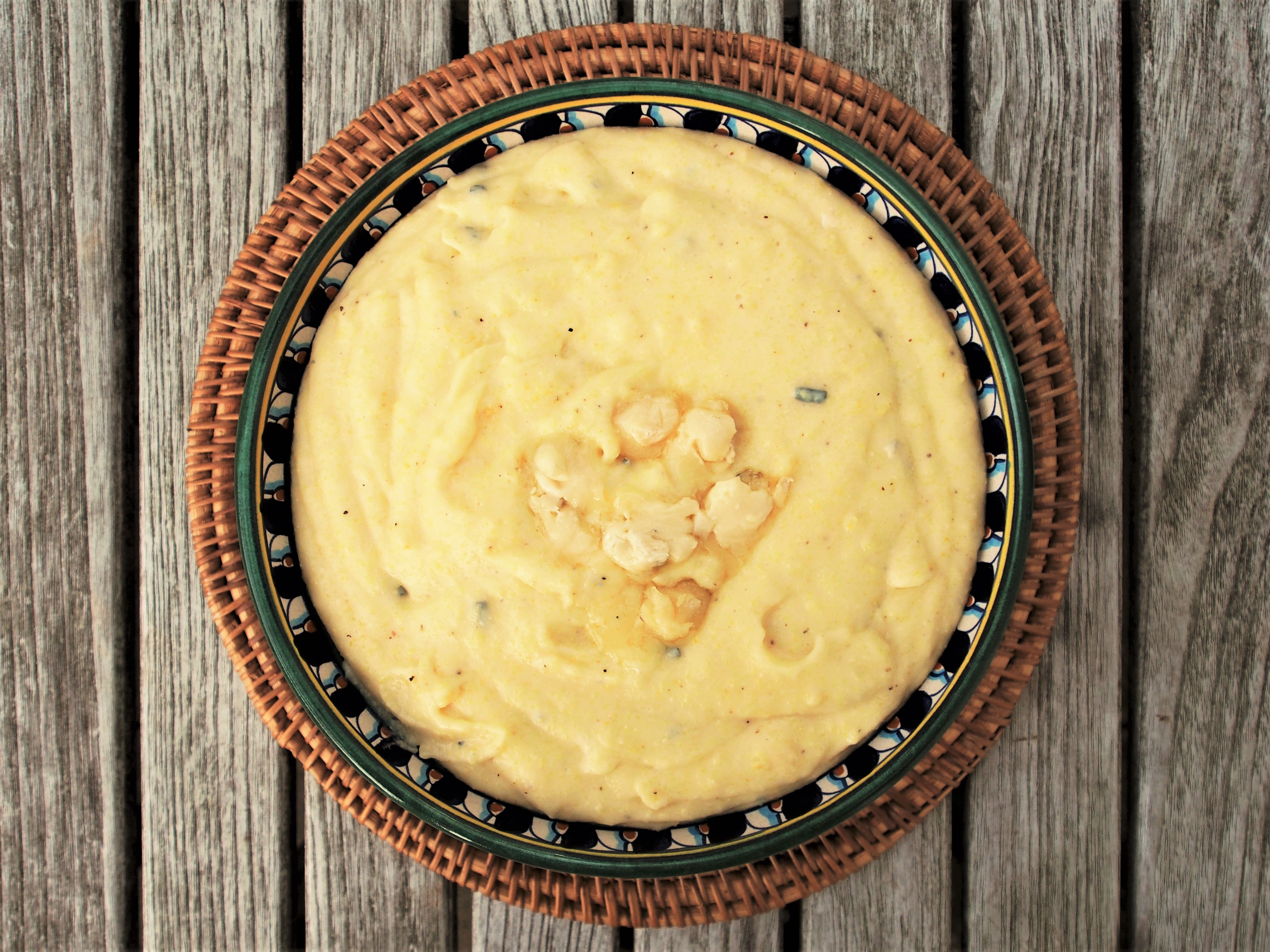 SOFT POLENTA WITH GORGONZOLA