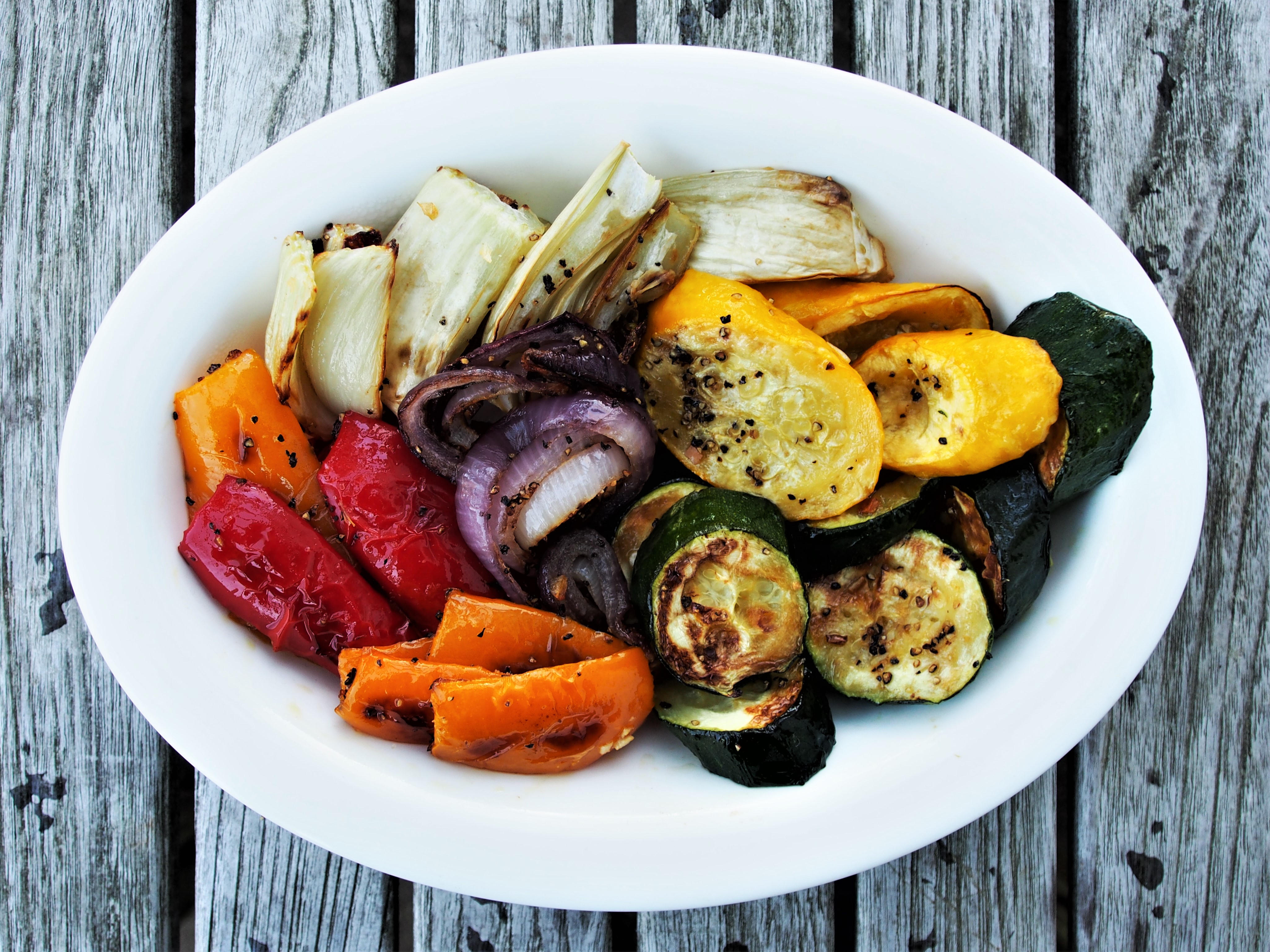 ROASTED SUMMER VEGETABLES