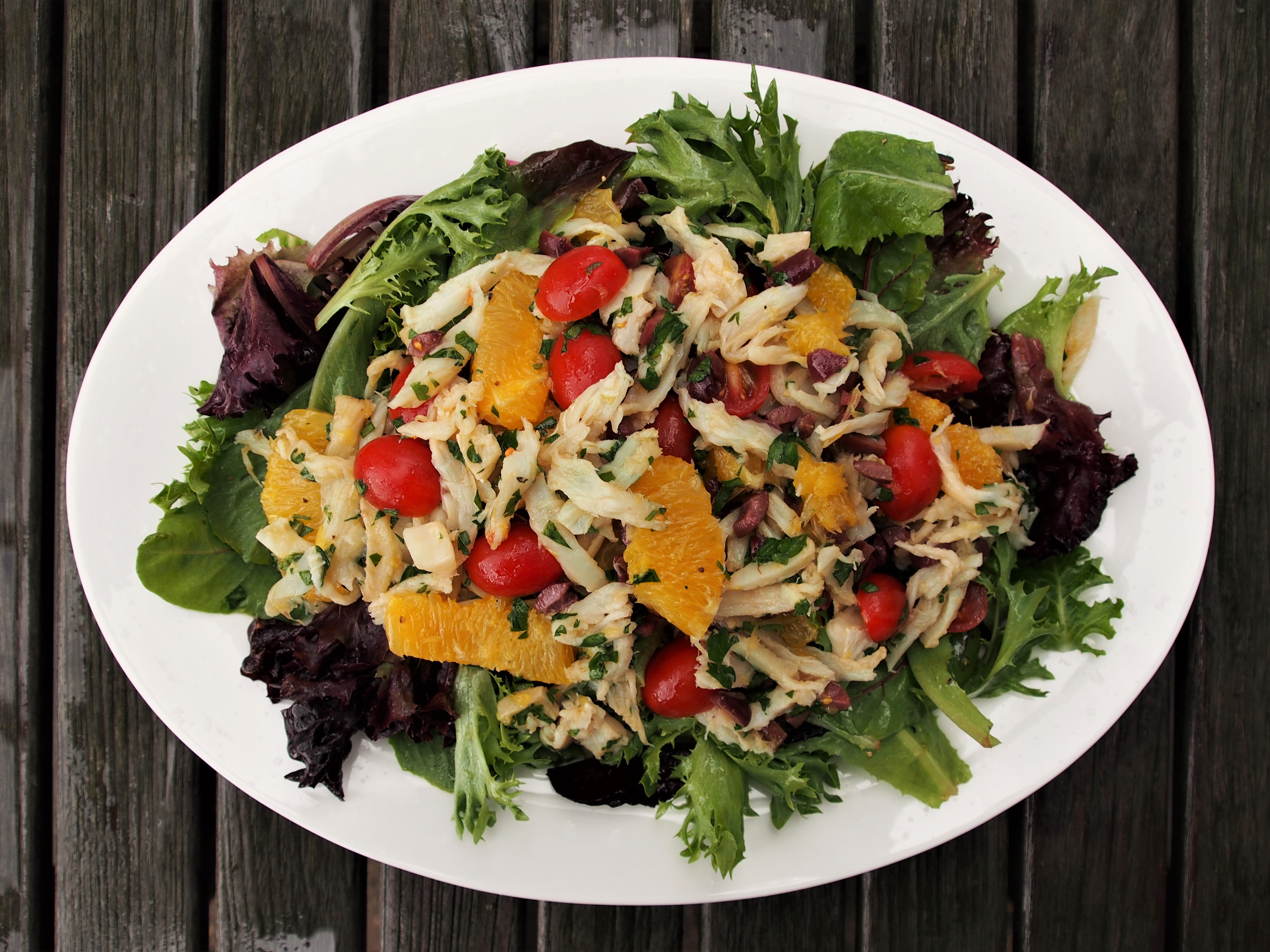 SALT COD SALAD