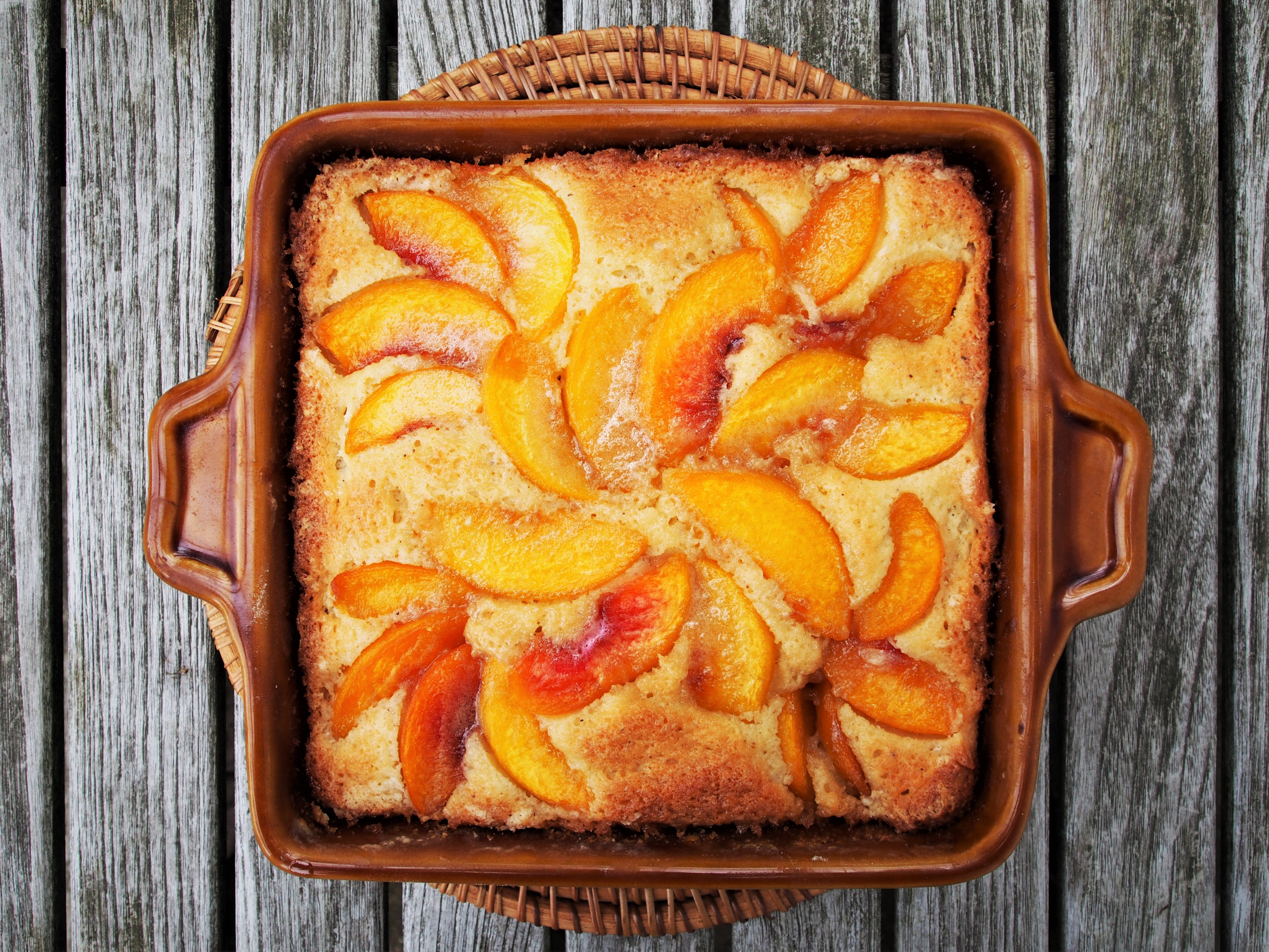 SOUTH DAKOTA PEACH KUCHEN