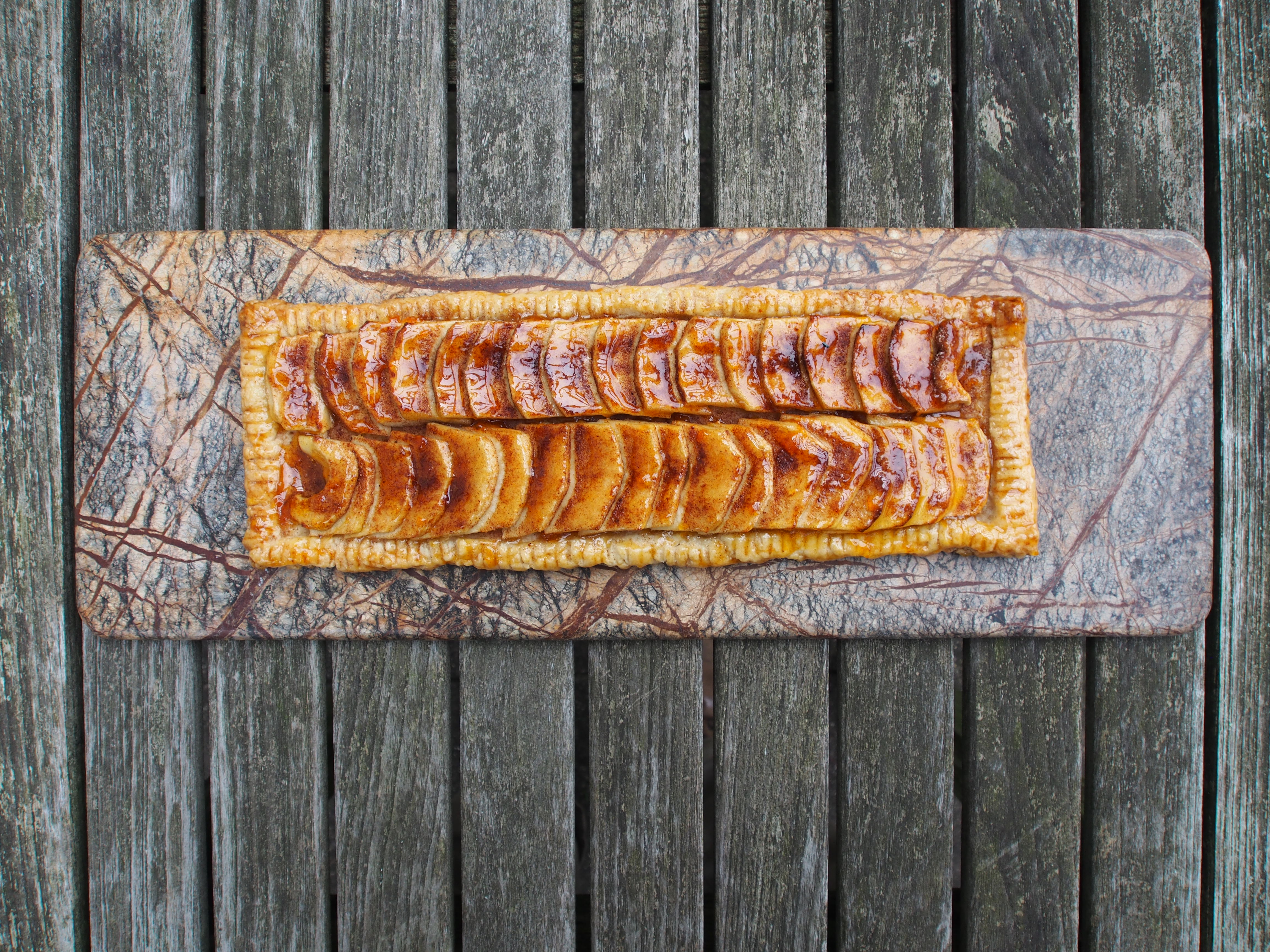 FIVE SPICE FREE FORM APPLE TART