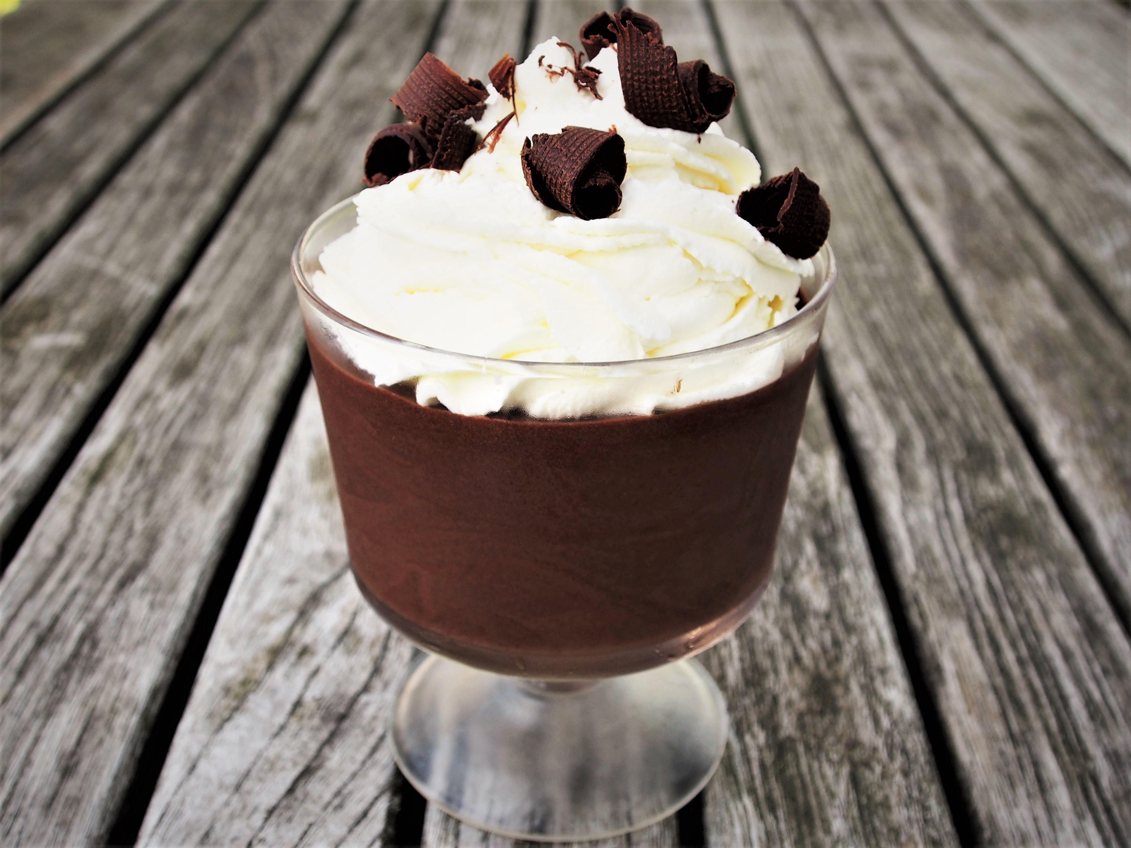 CHOCOLATE MOUSSE WITH OLIVE OIL